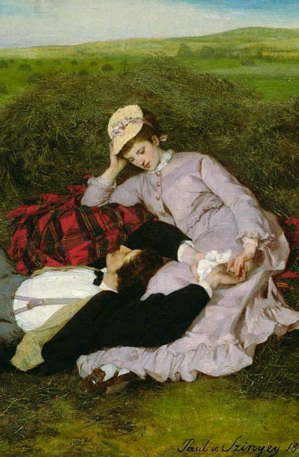 The Lovers 1870 Oil On Canvas By Pal Szinyei Merse 1845 1920