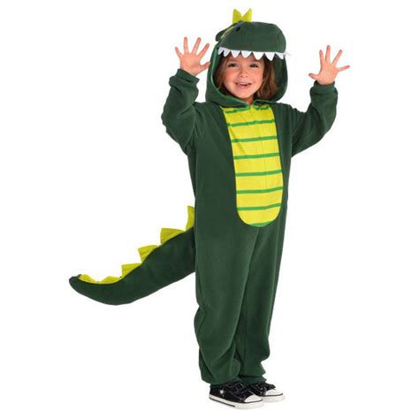 Zipster Dinosaur Child Boys Girls Toddler 3t 4t One Piece Costume