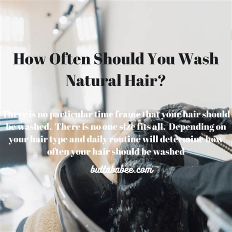 How Often Should You Wash Natural Hair