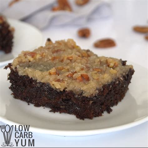 This cake is a classic for a reason! A delicious sugar free German chocolate cake makes a tasty ...