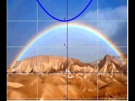 parabola rainbow desert - YouTube