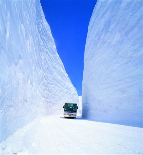 Highly Impressive Snow Clearing Japans Tateyama Kurobe