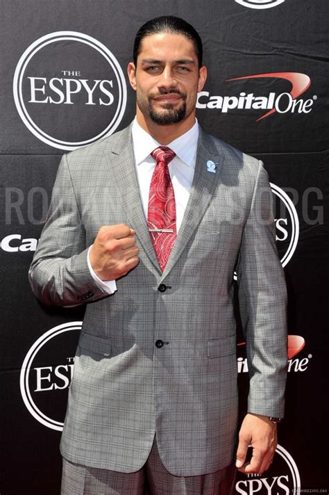 Joe Anoai Aka Roman Reigns At The Espys Wwe Superstar Roman Reigns