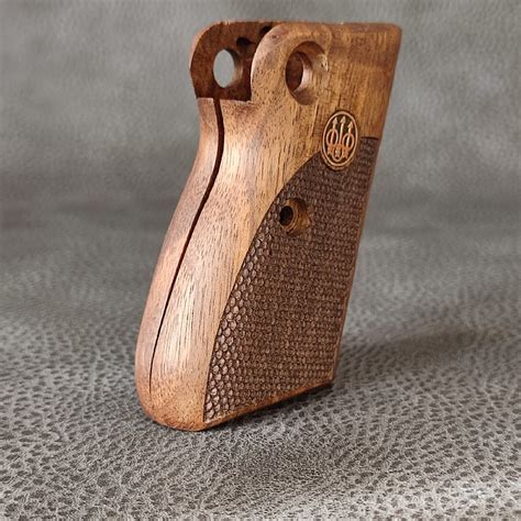 Beretta Mod Gun Grips Double Safety Point Grip Turkish Walnut Wood