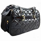 Photos of Black Quilted Dog Carrier