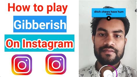 How To Play Gibberish On Instagram Gibberish Filters How To Use