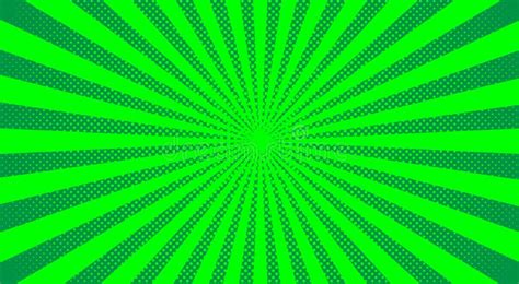 Green Sunbeams Grunge Background Stock Illustration Illustration Of