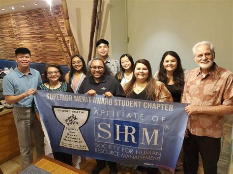 Uog Shrm Earns Outstanding Student Chapter Award University Of Guam