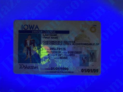 Premium Scannable Iowa State Fake Id Card Fake Id Maker