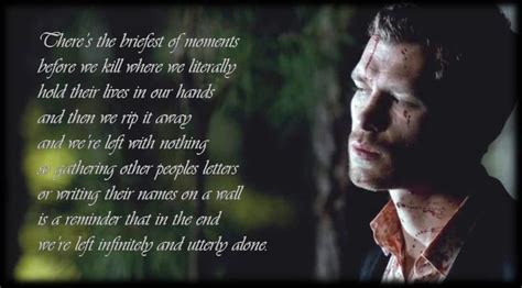 klaus vampire diaries love quotes i feel so bad for klaus if someone would just accept him