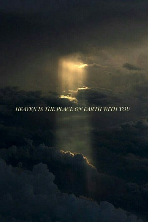 Heaven Love Aesthetic Quote Wallpaper Instagram Captions Quote