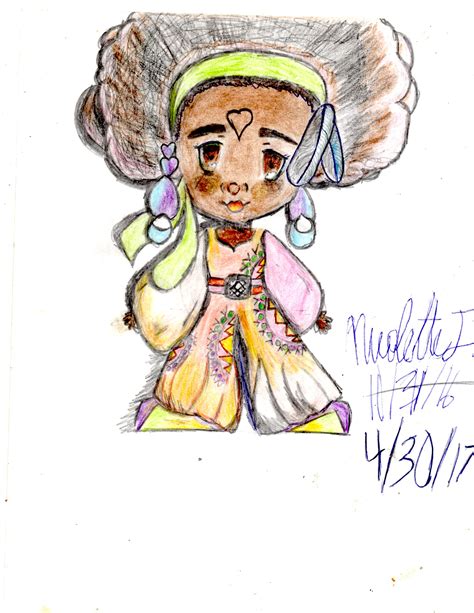 70s Afro Chibi Nj Chibi Anime Inspired Zelda Characters