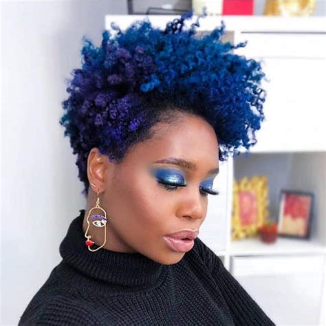 22 Best Blue Hair Ideas For Black Girls In 2024 Hairstylecamp