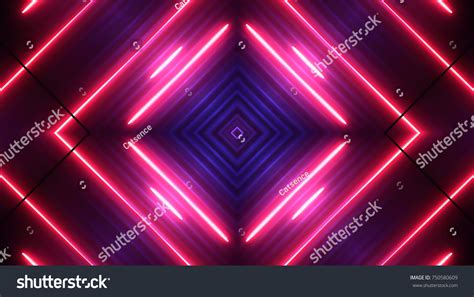 Neon Lights Background Stock Illustration 750580609 Shutterstock