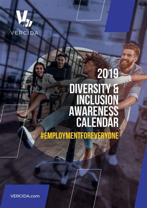 Diversity And Inclusion Awareness Day Calendar 2019 By Vercida Issuu