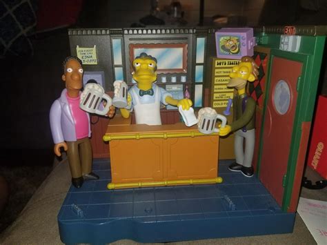 Playmates World Of Springfield The Simpsons Wos Moes Tavern 1901163127