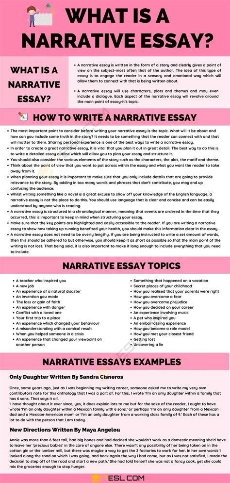 What Is A Narrative Essay Narrative Essay Examples And Writing Tips