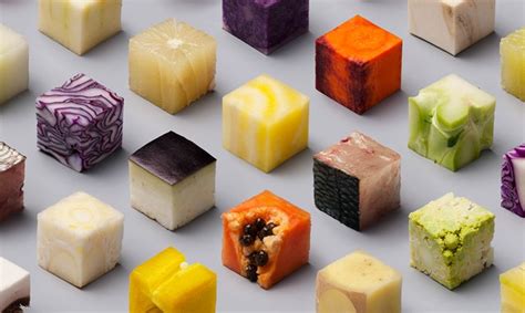 Perfect Cubes Of Food