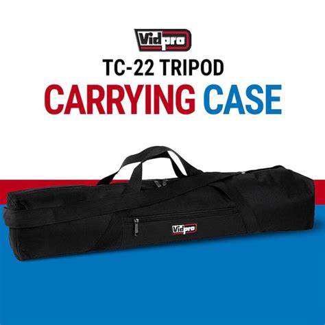 Getuscart Vidpro Tc 22 Zippered Carrying Case 22 Long With Shoulder