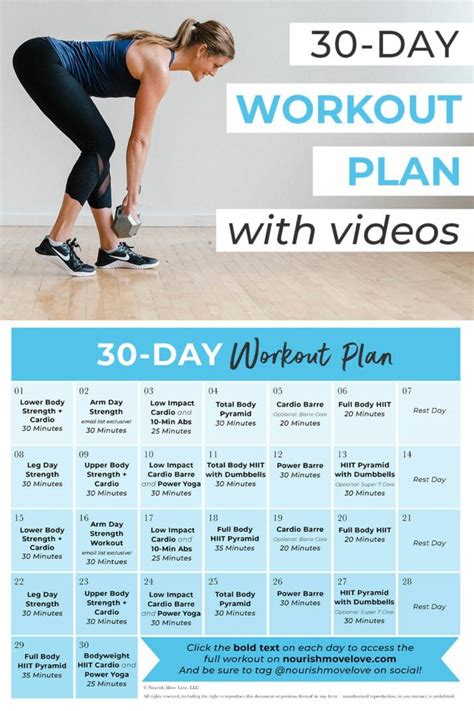 Beginner Workout 30 Day Home Workout Plan