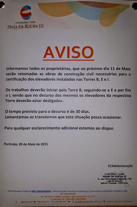 Modelo Carta Para Aviso A Vizinho