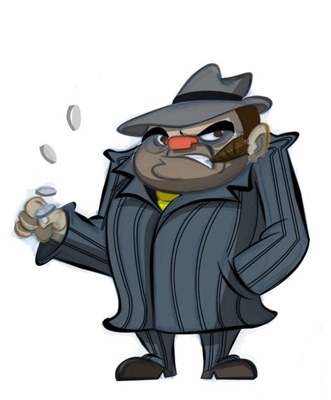 Gangster Cartoon Characters Drawings Drawing Gangsta Patrick Gangster