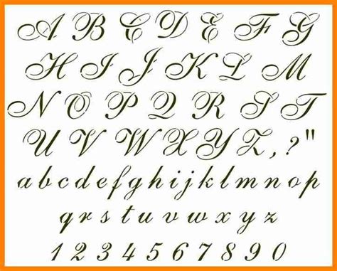 You can see it clearly that all the letters: Capital Cursive Letters Cursive Alphabet Cursive Writing ...