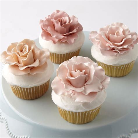 Save 20% with code 20madebyyou. Rose-Topped Cupcakes - Rose Cupcakes | Wilton