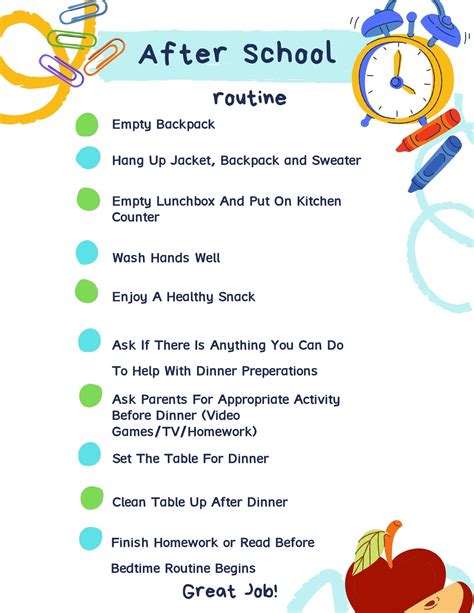How To Structure The Perfect After School Routine For Kids