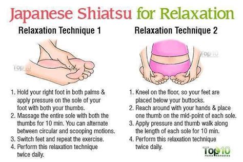 Japanese Shiatsu For Relaxation Acupressure Treatment Shiatsu