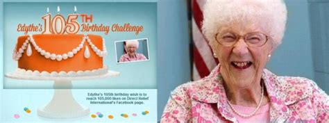 Light A Candle For Edythe On Her 105th Direct Relief