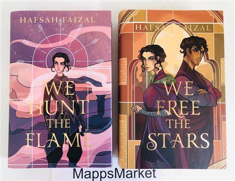 Signed We Hunt The Flame And We Free The Stars By Hafsah Faizal Sands Of
