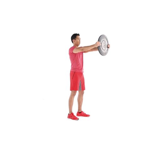 Weight Plate Front Raise Video Watch Proper Form Get Tips And More
