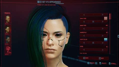 Vera Female V Preset Cyberpunk 2077 Mod