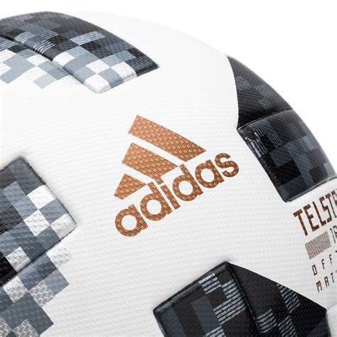 Adidas Football World Cup 2018 Telstar 18 Match Ball White Black Silver Metallic