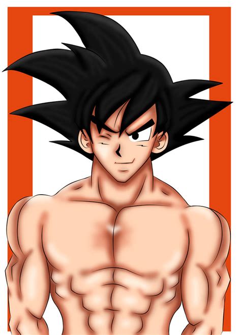 Goku He S Just A Sexy Boy By Beastwithaddittude On DeviantArt