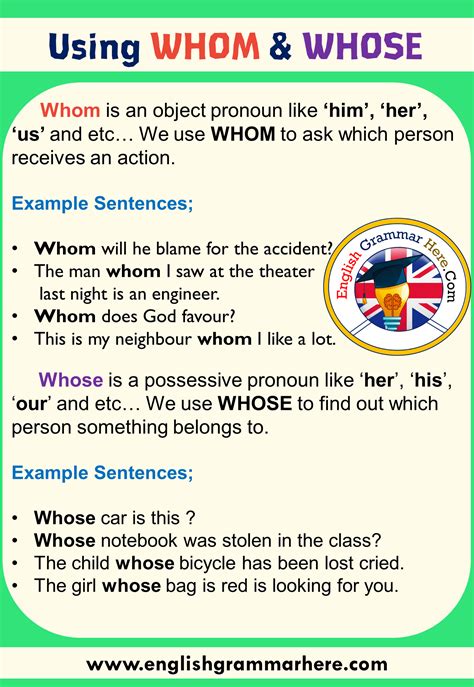 Using Whom And Whose Example Sentences Learn English Words English Hot Sex Picture