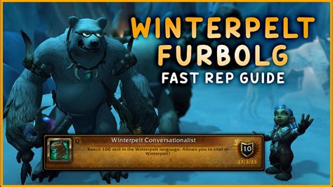 How To Reach Fast Exalted With Winterpelt Furbolg Wow Youtube