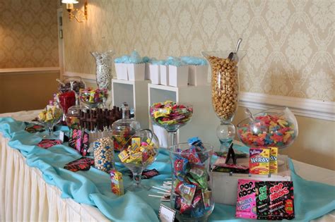 CANDY TABLES/CANDY BUFFETS | Mesa de postres cumpleaños, Mesa de