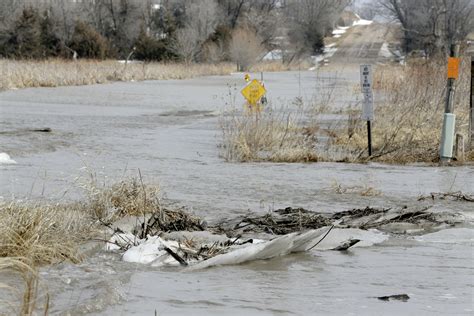 Nebraska Handling Flooding And Howling Snowstorm