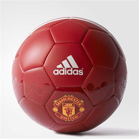 Adidas Manchester United Fc Soccer Ball Red Adidas Us