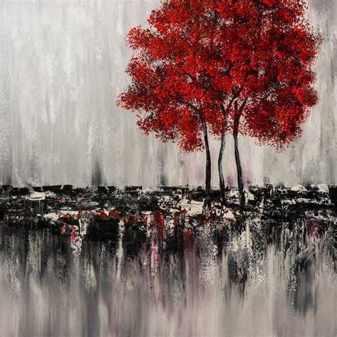 Abstract Painting Tree Painting Original Painting Landscape