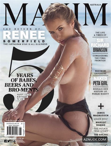 Renee Somerfield Nude For Maxim Australia Aznude