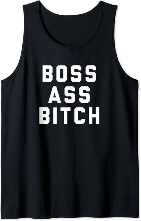 Boss Ass Bitch Tank Top Clothing