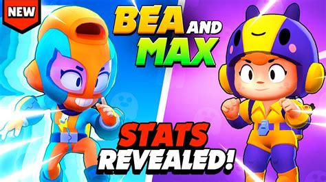 All brawlers & stats list. NEW Brawler! BEA and MAX STATS Found in Brawl Talk | Brawl ...
