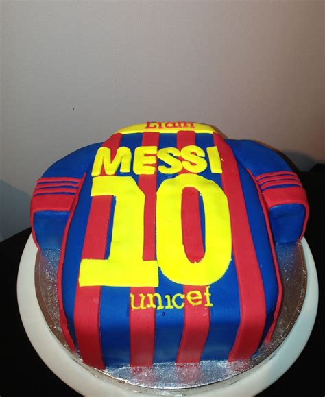 Lionel Messi Cake Soccer Birthday Sport Cakes Soccer Party