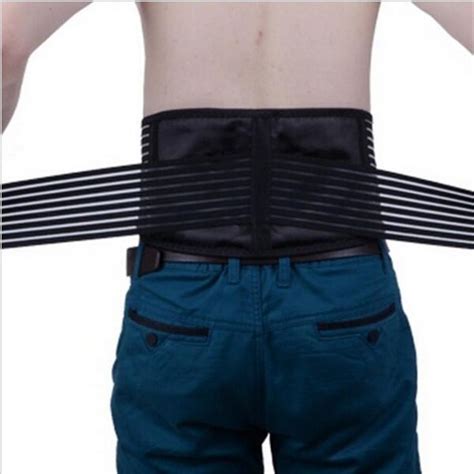 Tourmaline Self Heating Infrared Magnetic Therapy Back Support Brace
