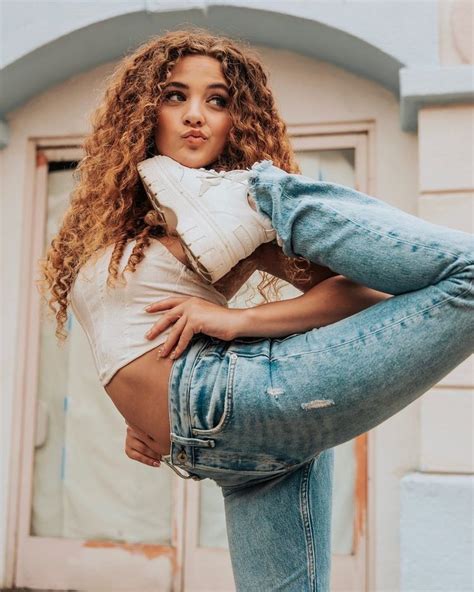 Human Pretzel Sofie Dossi Contortionist Hair Inspo Clothing Items Bell Bottom Jeans Merch