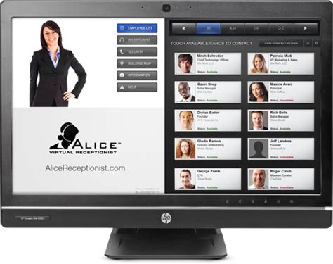 ALICE Virtual Receptionist Visitor Management Solution | Virtual receptionist, Virtual office ...