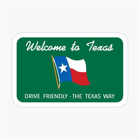 Welcome To Texas Sign Sticker By Portokalis Texas Signs Sticker